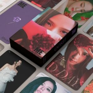 BLACKPINK '' JISOO ME '' Çift Yön Baskılı Lomo Card Seti