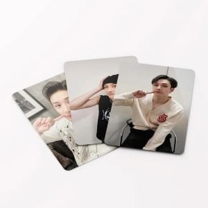 STRAY KIDS Bangchan '' Rock Star '' Çift Yön Baskılı Lomo Card Seti