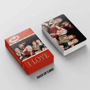 (G)I-DLE '' I LOVE '' Çift Yön Baskılı Lomo Card Seti