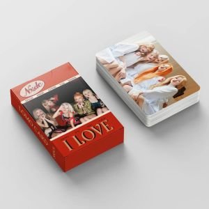 (G)I-DLE '' I LOVE '' Çift Yön Baskılı Lomo Card Seti