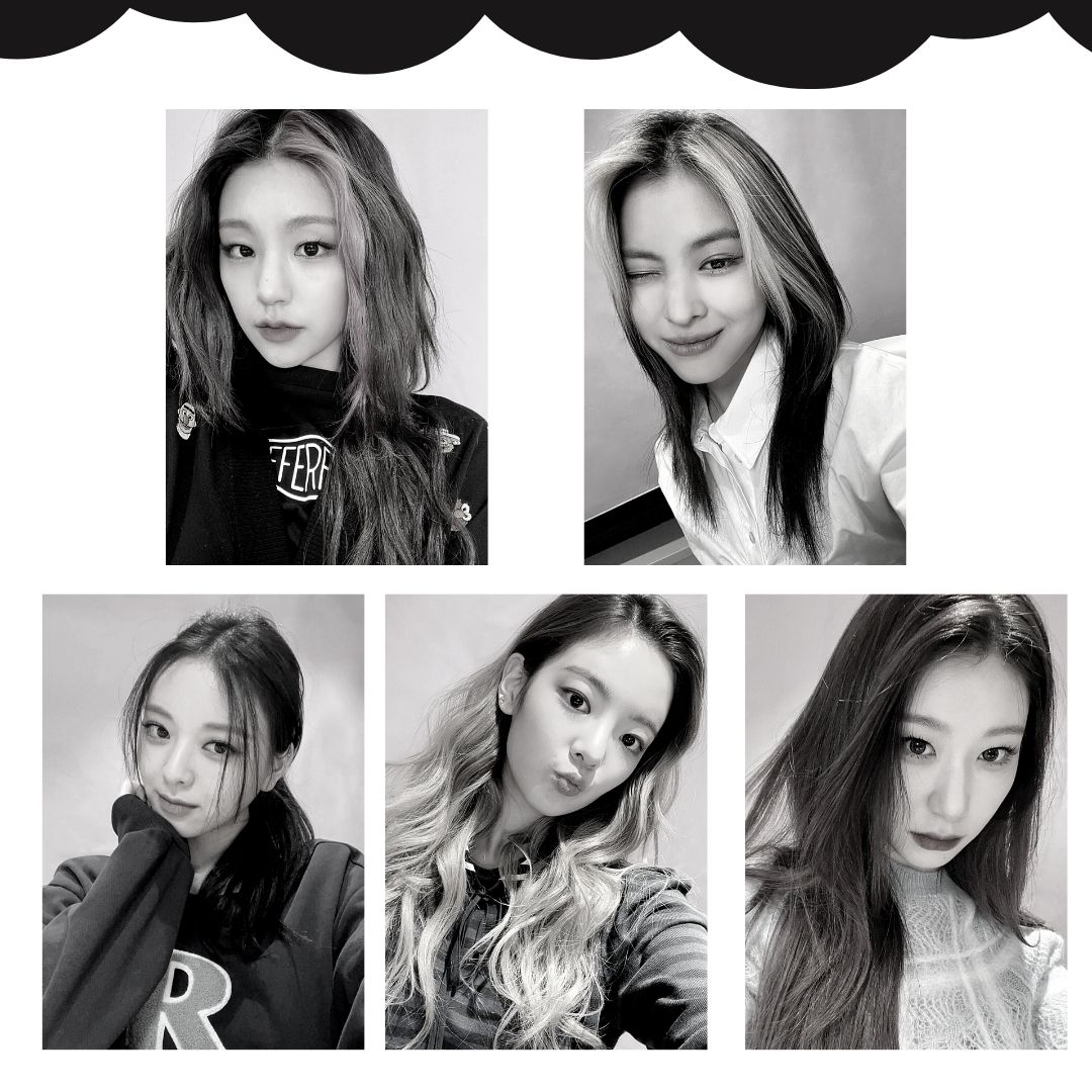 ITZY Üye Poster Set