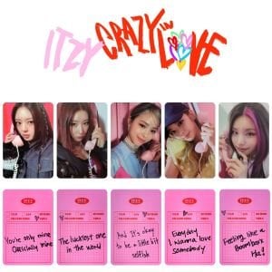 ITZY Crazy In Love Albüm Kart Seti