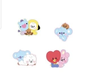 BTS BT21 Üye Sticker