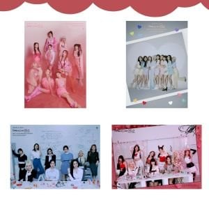 TWICE '' Formula of Love: O+T=<3 '' Poster Set