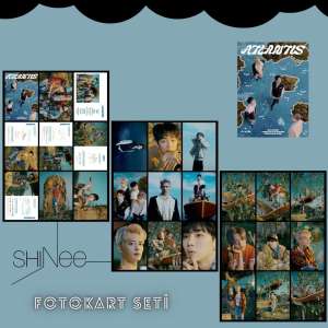 SHINee '' Atlantis '' Fotokart Seti