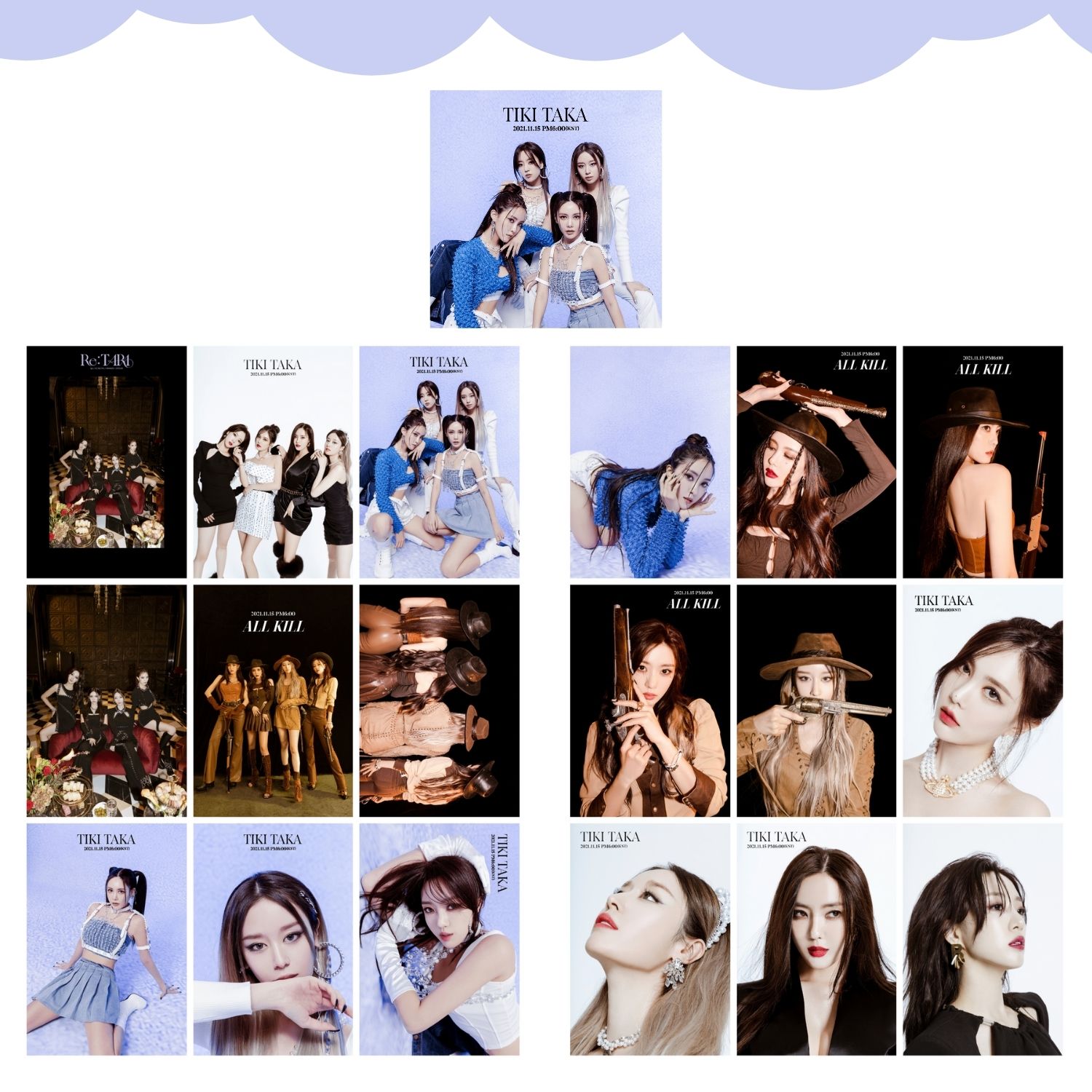 T-ARA '' Re:T-Ara '' Fotokart Seti