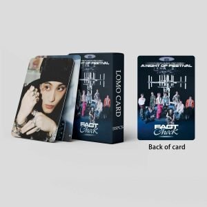 NCT 127 '' Fact Check '' Çift Yön Baskılı Lomo Card Seti