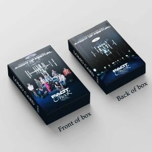 NCT 127 '' Fact Check '' Çift Yön Baskılı Lomo Card Seti
