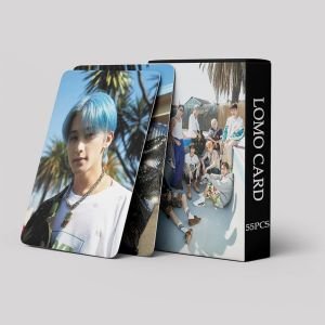 NCT 127 '' Ay Yo '' Çift Yön Baskılı Lomo Card Seti