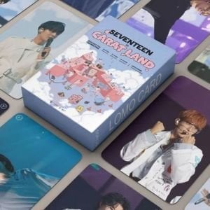 SEVENTEEN '' Carat Land '' Çift Yön Baskılı Lomo Card Seti