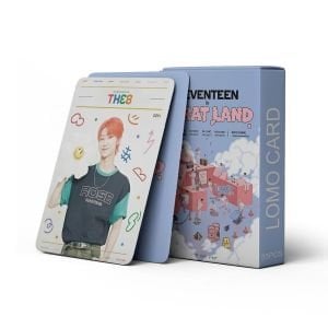 SEVENTEEN '' Carat Land '' Çift Yön Baskılı Lomo Card Seti