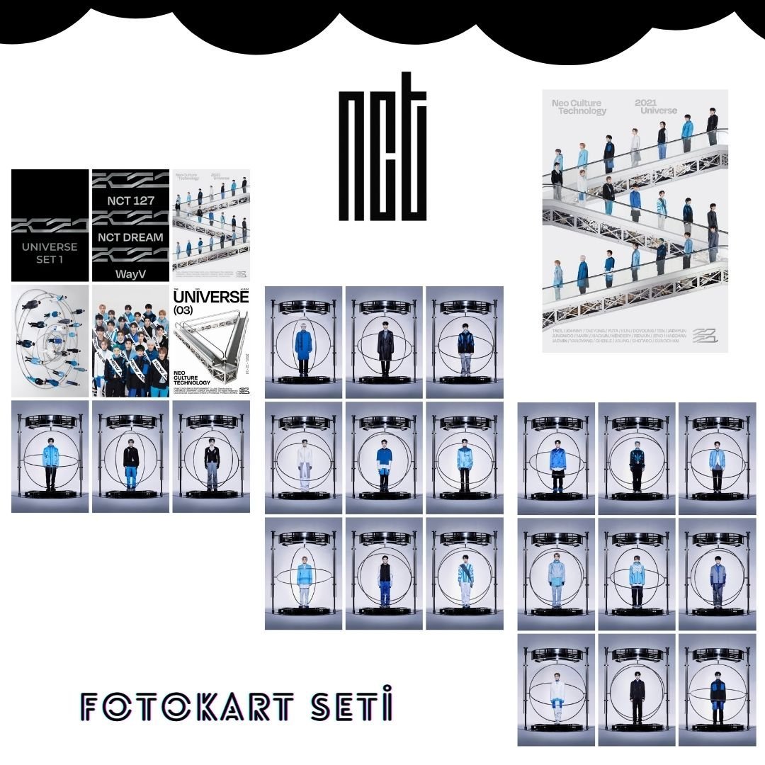 NCT  '' Universe 2021 ''  Fotokart Seti - Set 1