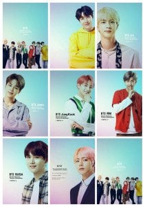 BTS ''I Seoul U'' Fotokart Seti