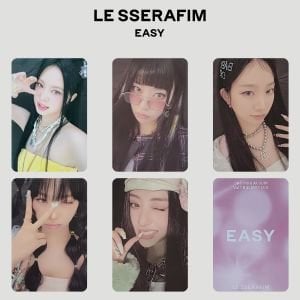 LE SSERAFIM '' Easy '' Balmy Flex ver.  PC Set