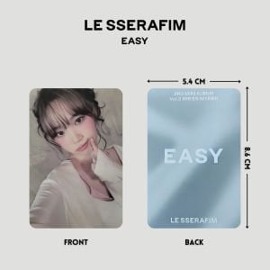 LE SSERAFIM '' Easy '' Sheer Myrrh ver.  PC Set