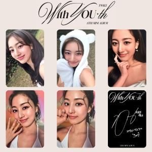 TWICE Jihyo '' With Youth '' Photocard Set