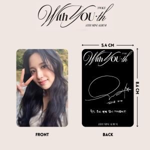 TWICE Mina '' With Youth '' Photocard Set