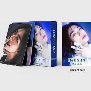STRAY KIDS '' Hyunjin '' Çift Yön Baskılı Lomo Card Seti