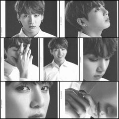 BTS WINGS MD FACE JUNGKOOK KART POSTAL SETİ