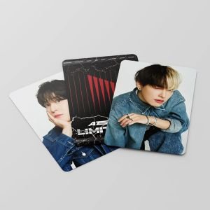 ATEEZ '' Limitless '' Çift Yön Baskılı Lomo Card Seti