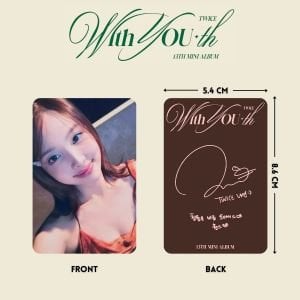 TWICE '' With You th '' Digipack PC Set