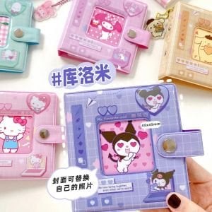 Sanrio Kuromi Binder Dosyası (20 Adet iç sayfalı)