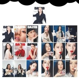 BLACKPINK Jisoo '' New Year New Look '' Fotokart Seti