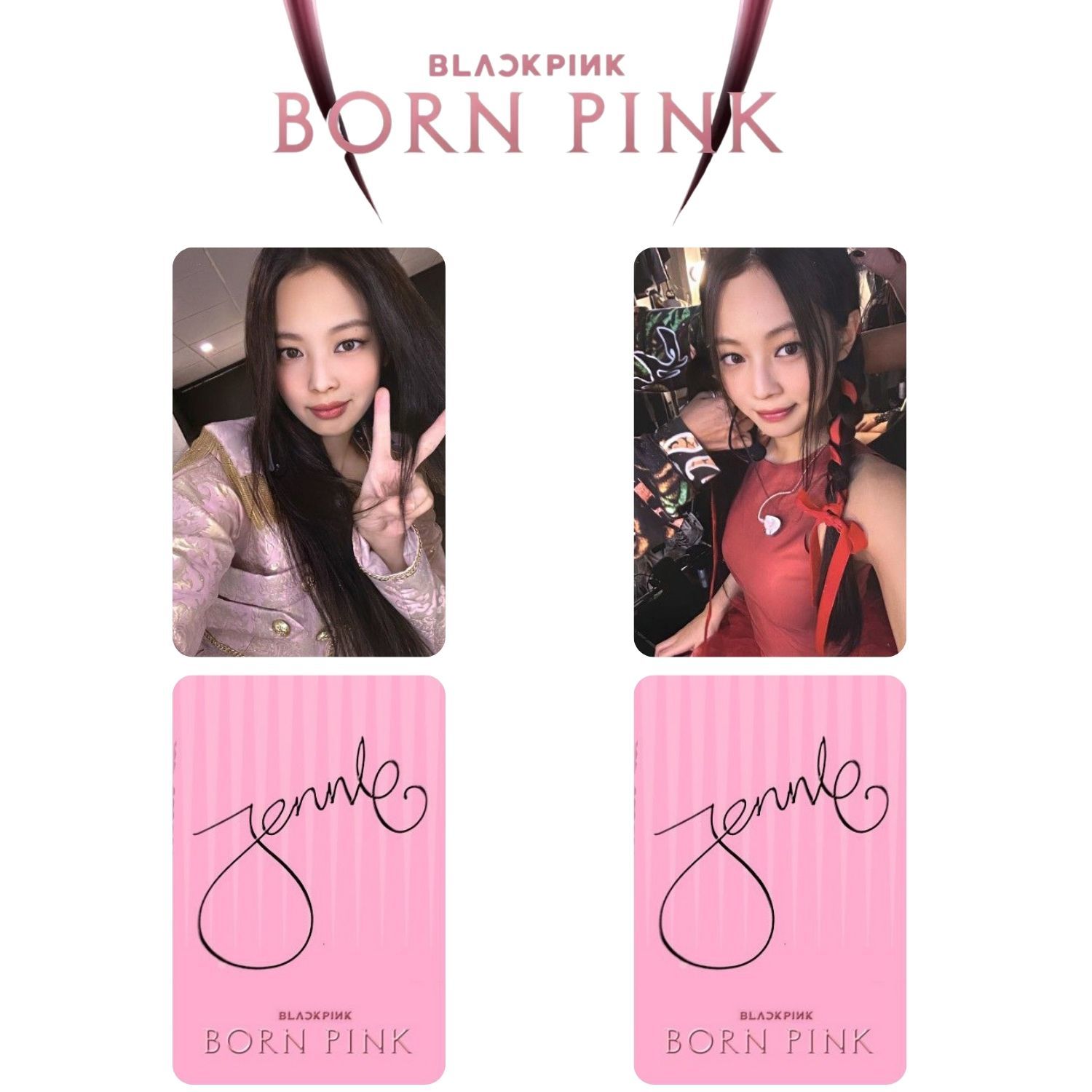 BLACKPINK Jennie '' Born Pink Vinly '' PC Set