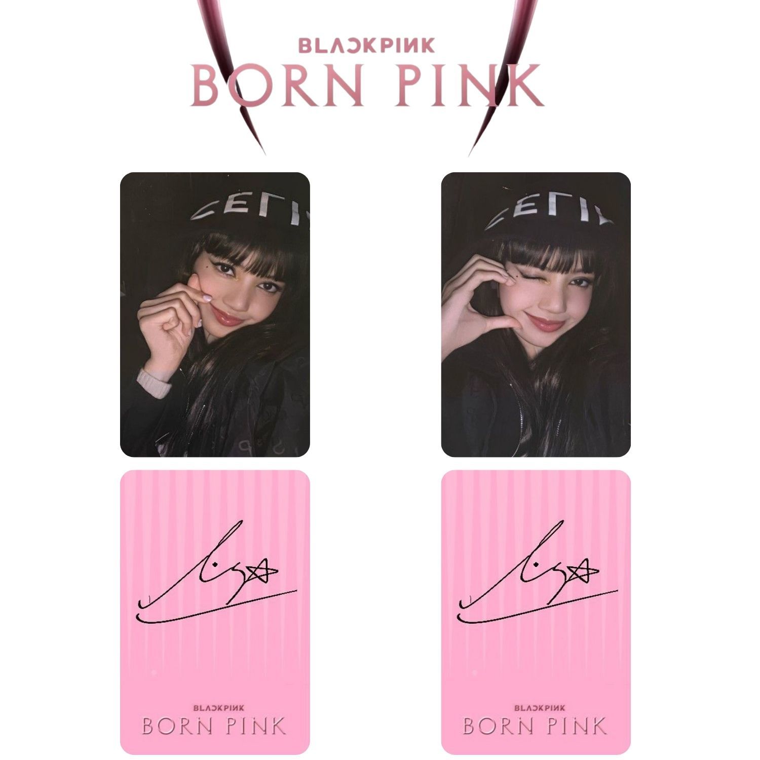 BLACKPINK Lisa '' Born Pink Vinly '' PC Set