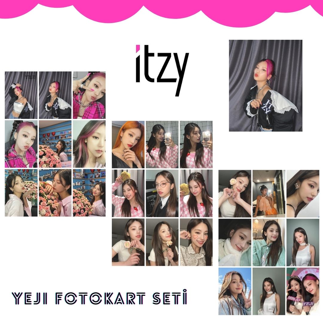 ITZY '' Yeji '' Fotokart Seti