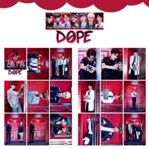 BTS '' Dope '' Fotokart Seti