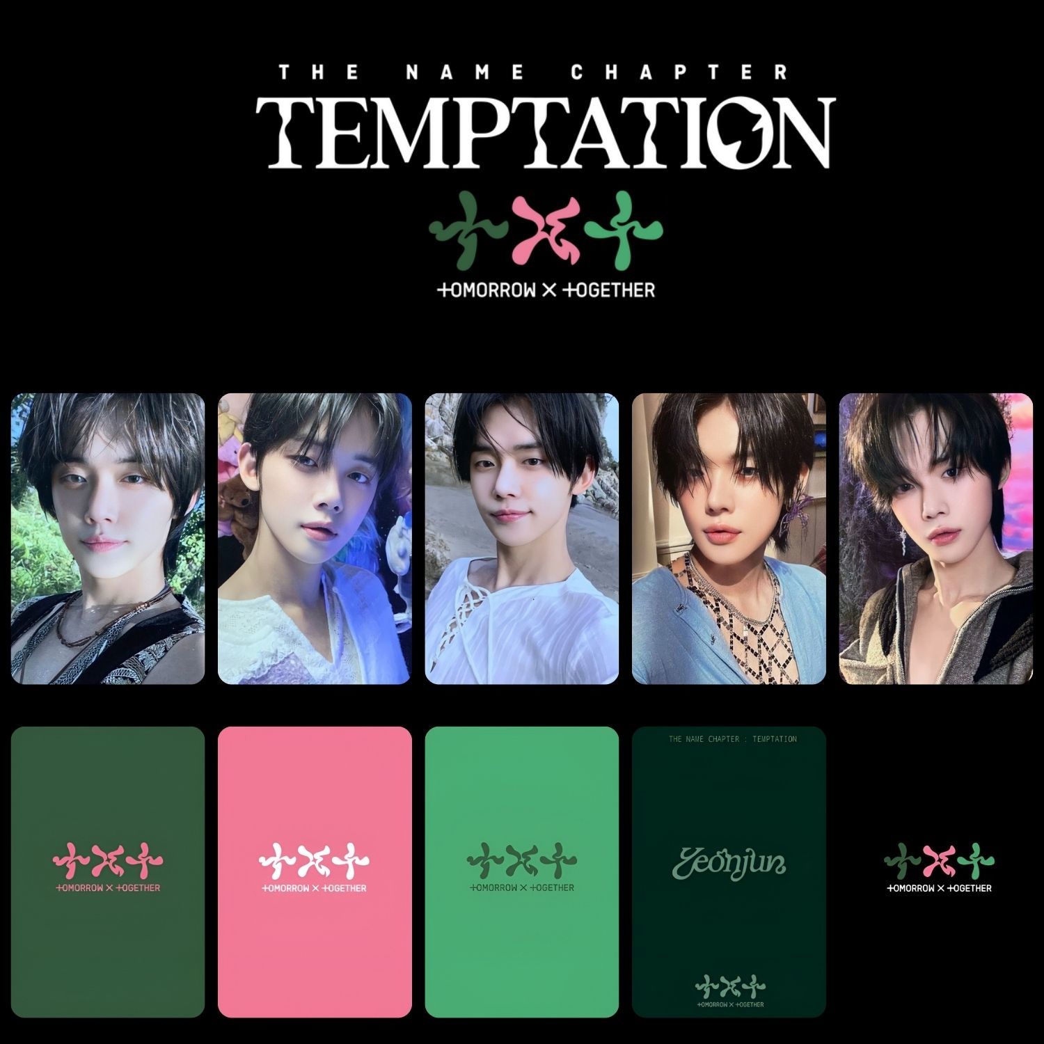 TXT Yeonjun '' Temptation '' Albüm Kart Seti