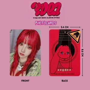 (G)I-DLE YUQI '' Yuq1  1st Mini Album'' Rabbit Ver. Photocards Set