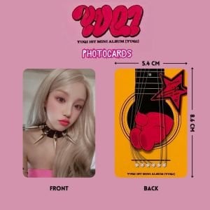 (G)I-DLE YUQI '' Yuq1  1st Mini Album'' Star Ver. Photocards Set