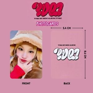 (G)I-DLE YUQI '' Yuq1  1st Mini Album'' POB 1 Photocards Set