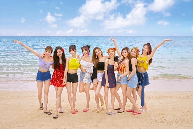 TWICE ''DANCE THE NIGHT AWAY KARTPOSTALLARI'' SET1