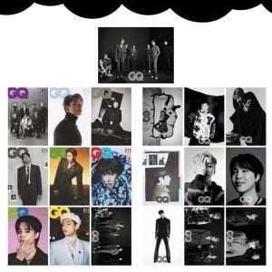 BTS '' GQ Korea '' Fotokart Seti