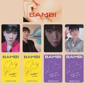 EXO Baekhyun '' Bambi '' AlbümPC Set