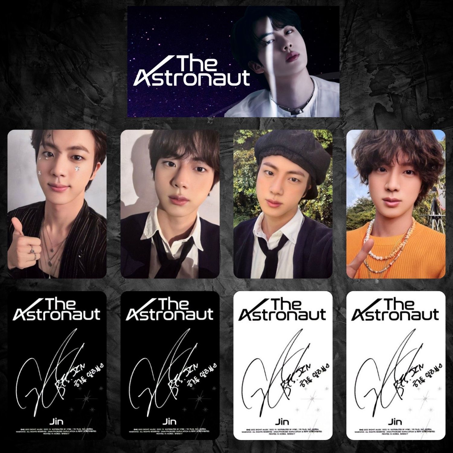 BTS Jin '' The Astronaut '' Albüm PC Set