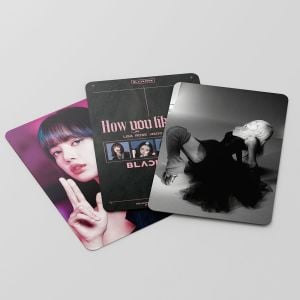 BLACKPINK '' How You Like That '' Çift Yön Baskılı Lomo Card Seti