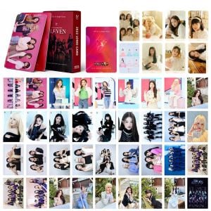 IVE  '' Eleven '' Çift Yön Baskılı Lomo Card Seti