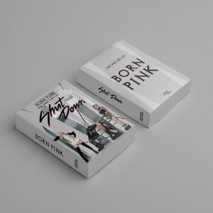 BLACKPINK  '' Born Pink Shut Down '' Çift Yön Baskılı Lomo Card Seti