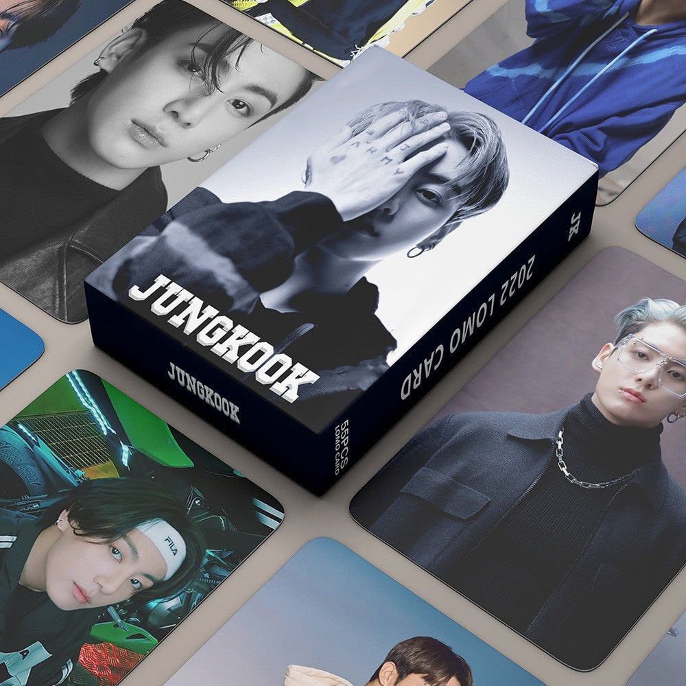 BTS '' Jungkook '' Çift Yön Baskılı Lomo Card Seti