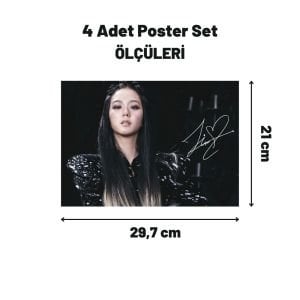 BLACKPINK '' Born Pink '' Poster Set