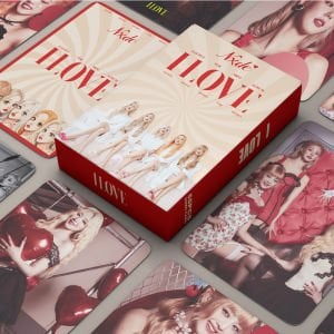 (G)I-DLE  ''  I Love '' Çift Yön Baskılı Lomo Card Seti