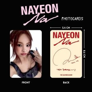 TWICE NAYEON '' NA '' Photocards Set -C-