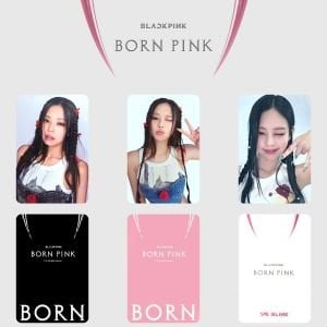 BLACKPINK Jennie '' Born Pink '' POB 3 Kart Seti