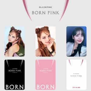 BLACKPINK Lisa '' Born Pink '' POB 3 Kart Seti