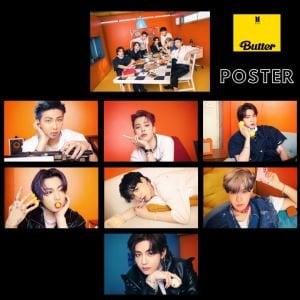 BTS '' Butter '' Poster SET 4