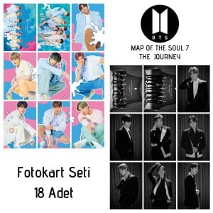 BTS ''Map of the soul 7 - The Journey'' Fotokart Seti